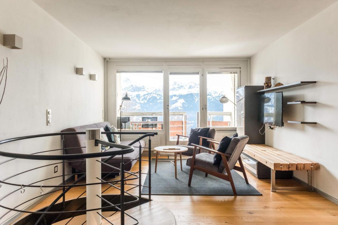 Apartment Alpenrose 2.5 Mit Mitbenutzung Spa & Wellness - Griwa Rent Ag 贝阿滕贝格 外观 照片