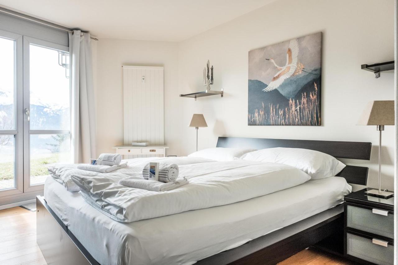 Apartment Alpenrose 2.5 Mit Mitbenutzung Spa & Wellness - Griwa Rent Ag 贝阿滕贝格 外观 照片